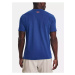Modré pánské sportovní tričko Under Armour UA PJT Rock Brahma Bull