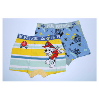 Paw Patrol - Tlapková patrola -Licence Chlapecké boxerky - Paw Patrol EV3010, vzor 2 Barva: Modr