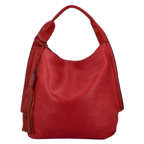 Trendová dámská kabelka Tissa, červená Maria C.