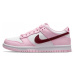 Nike Dunk Low Pink Foam Red White (GS)