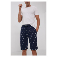 Pyžamové šortky Polo Ralph Lauren pánské, tmavomodrá barva, vzorované, 714844765001