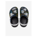 Černé dětské vzorované pantofle Crocs Star Wars