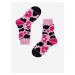 Růžové dámské vzorované ponožky Vuch Merrie