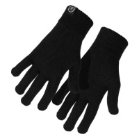 Willard LODA Dámské pletené rukavice, černá, velikost
