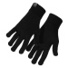 Willard LODA Dámské pletené rukavice, černá, velikost