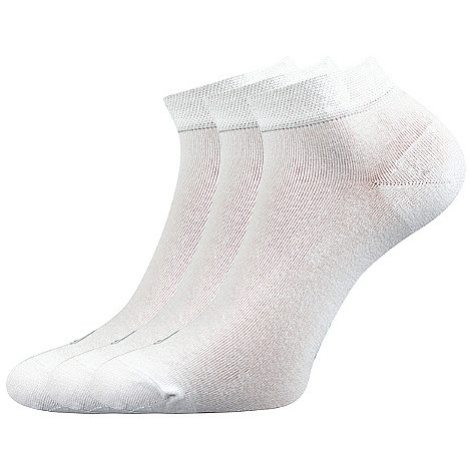 Bambusové kotníkové ponožky Lonka - Desi, bílá Barva: Bílá