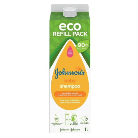 Johnson's Baby - Johnson's® dětský šampon, náhradní náplň 1000 ml Šampony unisex Johnson & Johnson