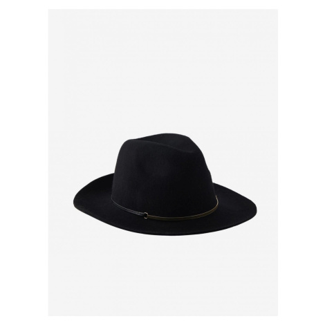 Černý dámský vlněný klobouk Pieces Navine - Dámské