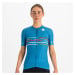 SPORTFUL Cyklistický dres s krátkým rukávem - VELODROME - modrá
