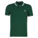 Fred Perry TWIN TIPPED FRED PERRY SHIRT Zelená