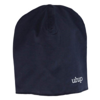 Čepice bavlněná UHIP, unisex, navy blue