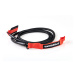 Plavecké posilovací gumy swimaholic safety cord short belt žlutá