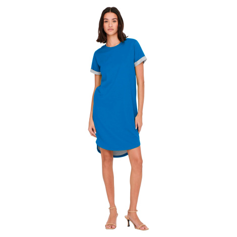 Jacqueline de Yong Dámské šaty JDYIVY Regular Fit 15174793 Directoire Blue