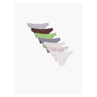 LC Waikiki Printed Brazilian Panties 7-Pack