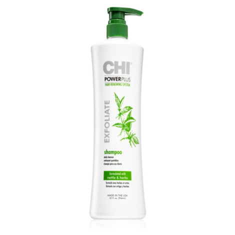 CHI Power Plus Exfoliate hluboce čisticí šampon se zklidňujícím účinkem 946 ml