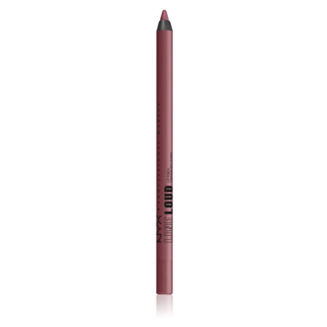 NYX Professional Makeup Line Loud Vegan konturovací tužka na rty s matným efektem odstín 16 - Ma