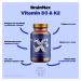 BrainMax Vitamin D3 & K2, D3 5000 IU / K2 jako MK7 150 mcg, 100 kapslí