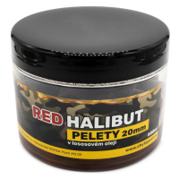 Chyť a pusť Pelety Red Halibut v lososovém oleji 500ml - 15mm