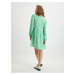 Světle zelené dámské pruhované šaty Tom Tailor Denim