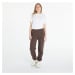 Kalhoty Nike Solo Swoosh Women's Fleece Pants Baroque Brown/ White