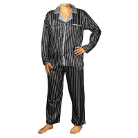 Guante Satin pánské pyžamo kostičky K150814 černá