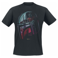 Star Wars The Mandalorian - Helmet Tričko černá