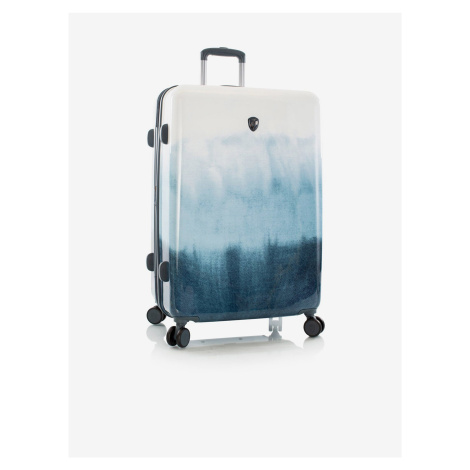 Modrý cestovní kufr Heys Tie-Dye Blue L