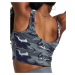 Tílko Under Armour Meridian Fitted Croptankprnt Harbor Blue