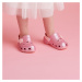 COQUI LITTLE FROG Candy pink glitter + amulet