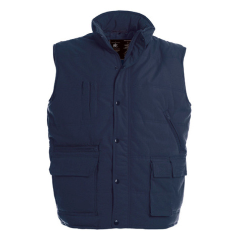 B&amp;C Unisex vesta JU880 Navy B&C