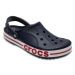 Crocs BAYABAND CLOG Unisex pantofle, tmavě modrá, velikost 46/47