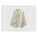 Benetton, Blazer In Pure Linen