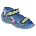 BEFADO 250P099 chlapecké sandálky 2SZ modré 250P099_24