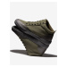 Černo-zelené pánské sneakers boty Ombre Clothing T377