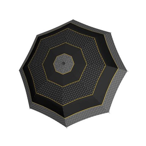 Derby Hit Lang AC Triple - dámský holový vystřelovací deštník, žlutá, geometrický / abstraktní