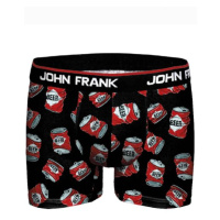 Pánské boxerky John Frank JFBD314 | černá