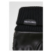 Sherpa Imitation Leather Gloves