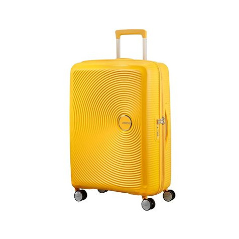 American Tourister Soundbox Spinner 77 EXP Golden Yellow