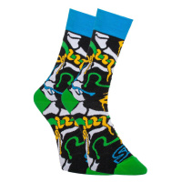 Veselé ponožky Styx vysoké jungle (H956)