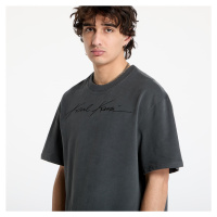 Tričko Karl Kani Autograph Heavy Jersey Boxy Tee Black