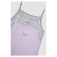 DEFACTO Girl 2 piece Regular Fit Undershirt