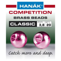 Hanák Competition Hanák Klasické Mosazné Hlavičky Metallic Růžové Průměr: 4,7mm