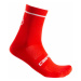 Ponožky Castelli Entrata 13 Sock Red