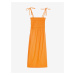 Oranžové dámské letní šaty Marks & Spencer