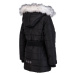 Lewro NATALIE Dívčí zimní kabát, černá, velikost