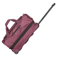 Travelite Basics Cestovní taška na kolečkách S 55cm Červená Bordeaux Rozšiřitelná