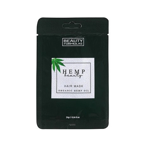 BEAUTY FORMULAS Hemp Maska na vlasy s konopným olejem 24 g