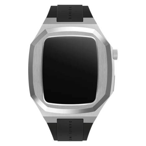 Daniel Wellington Switch 44 Silver - Pouzdro s řemínkem pro Apple Watch 44 mm DW01200006