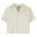 Ladies Towel Resort Shirt - palewhite