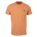 Fred Perry Taped Ringer T-Shirt Hnědá